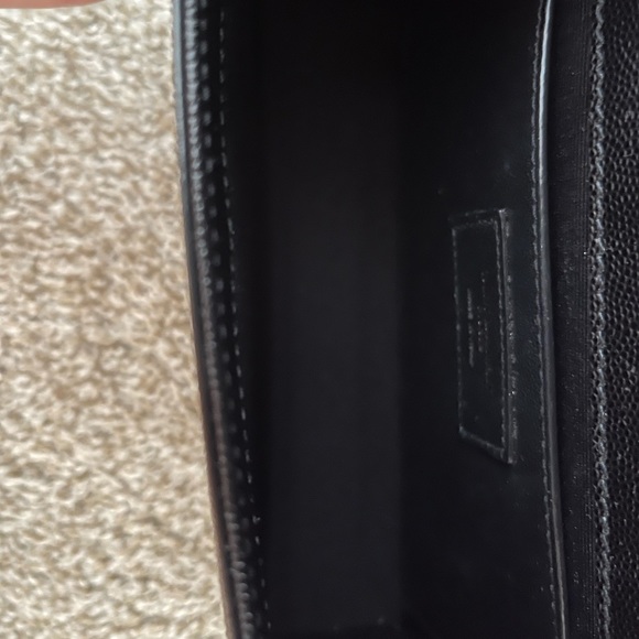 !SOLD! YSL SAINT LAURENT KATE SMALL CHAIN BAG IN GRAIN DE POUDRE - Picture 12 of 16